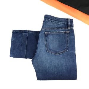 Frame Denim Le Grand Garçon Cropped Cuffed Jeans Size 26